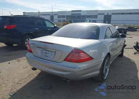 2005 Mercedes-Benz Cl 500 z USA, uszkodzony, nr VIN WDBPJ75J95A043872
